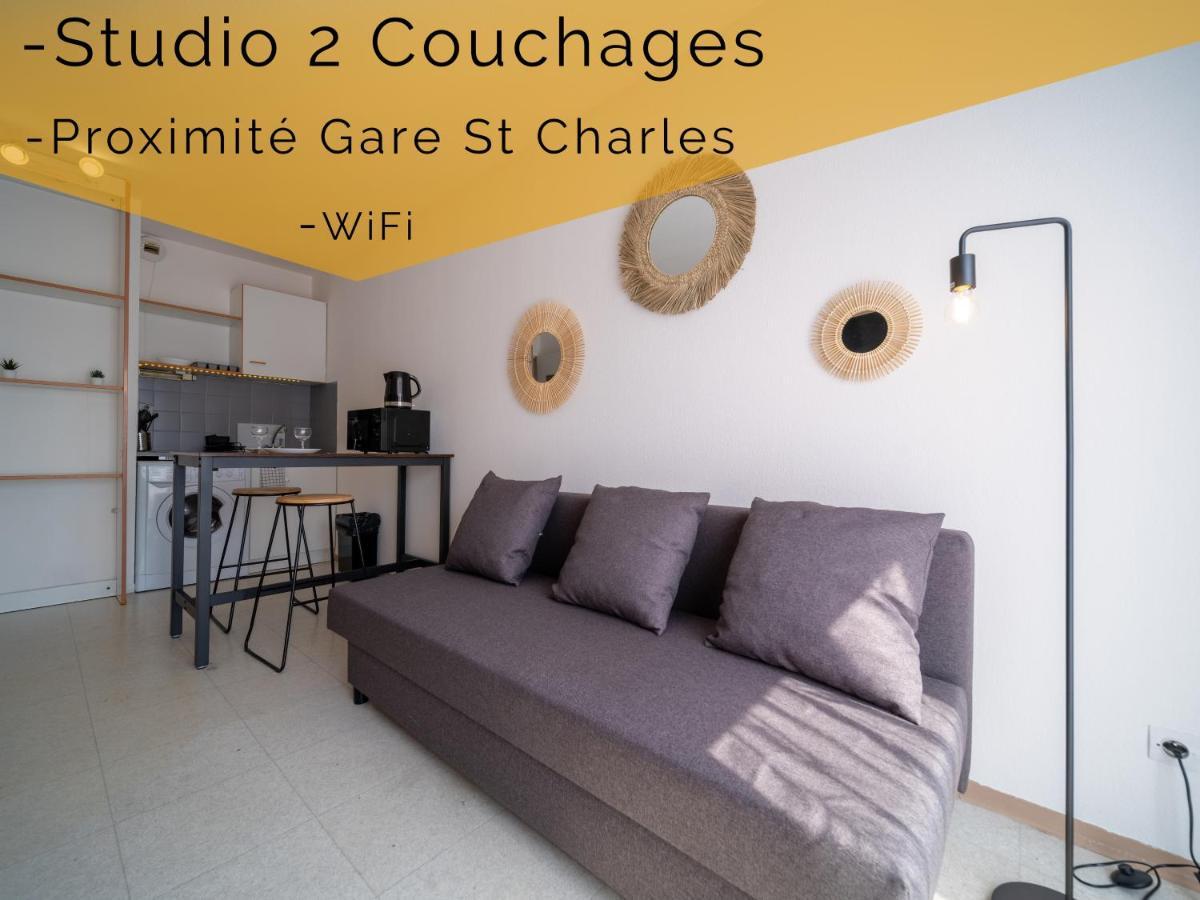 Appartement Climatise Avec Parking A 6Min A Pied De La Gare St Charles マルセイユ エクステリア 写真