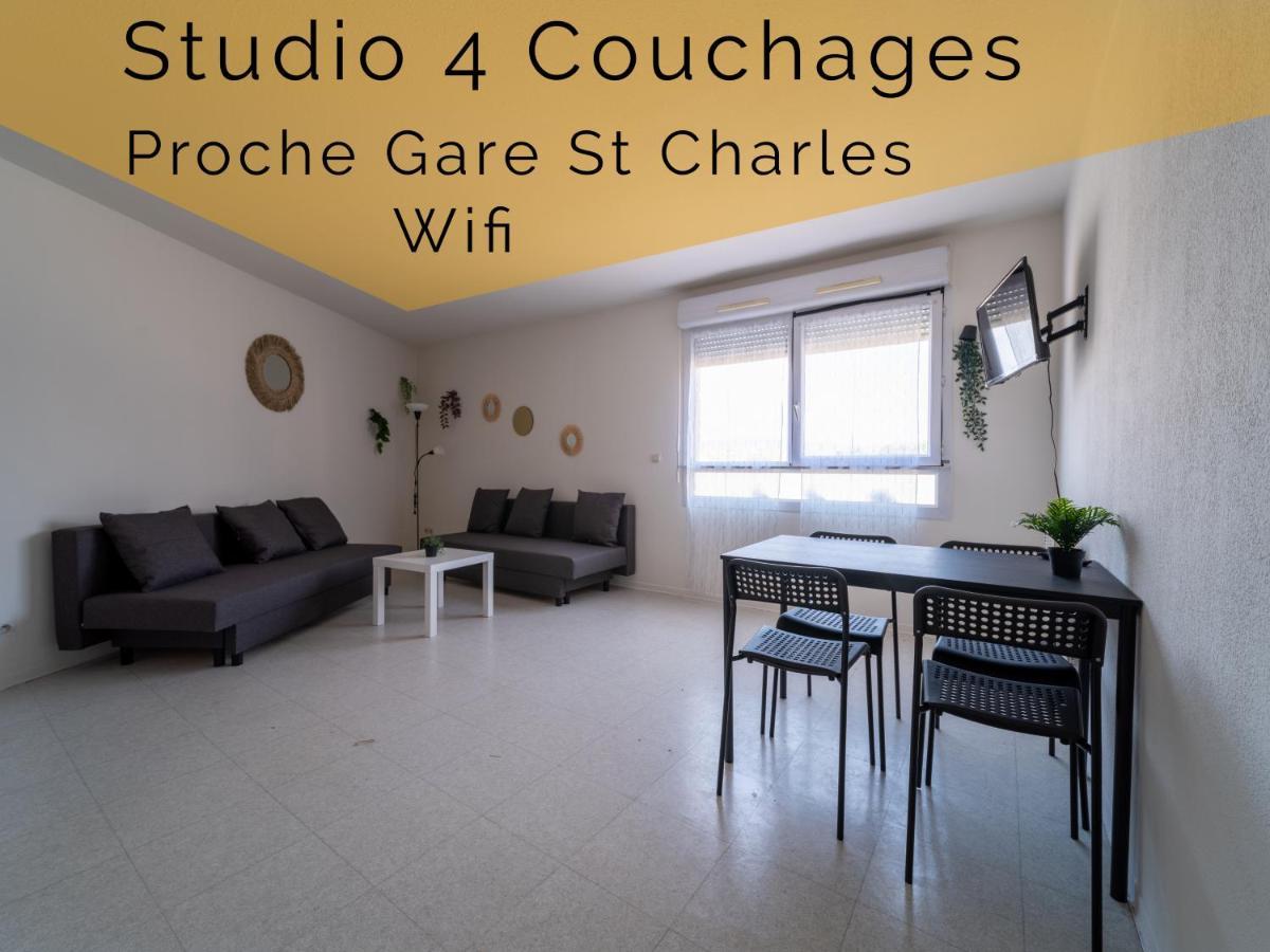 Appartement Climatise Avec Parking A 6Min A Pied De La Gare St Charles マルセイユ エクステリア 写真