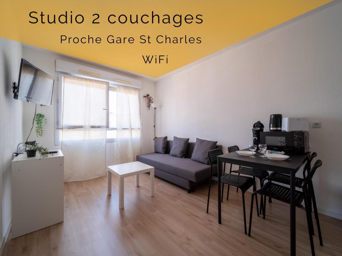 Appartement Climatise Avec Parking A 6Min A Pied De La Gare St Charles マルセイユ エクステリア 写真
