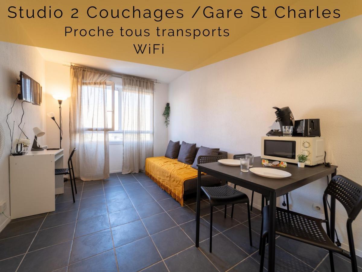 Appartement Climatise Avec Parking A 6Min A Pied De La Gare St Charles マルセイユ エクステリア 写真
